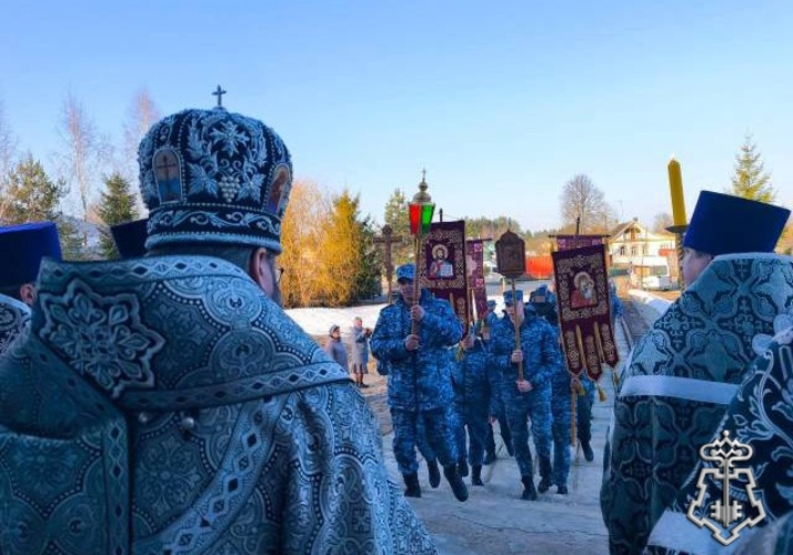 В СМОЛЕНСКОЙ ОБЛАСТИ ПРОШЛИ МЕРОПРИЯТИЯ ВЕЛИКОПОСТНОГО КРЕСТНОГО ХОДА РОСГВАРДИИ